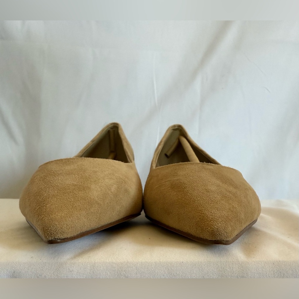 Sam Edelman Camel Suede Kitten Heels - Picture 5 of 9